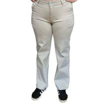Calça Feminina Sarja Semi Social Reta Shyros Bege