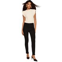 Calça Feminina Sarja Skinny Cropped Cintura Alta Lez A Lez Calça Feminina Sarja Skinny Cropped Cintura Alta Lez A Lez