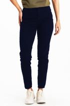 Calça Feminina Sarja Skinny Polo Wear Azul Escuro