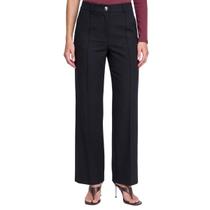 Calça Feminina Seiki Reta Cotdouble Preta - 450244