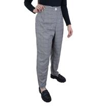 Calça Feminina Seiki Reta Xadrez - 45012 Calça Feminina Seiki Reta Xadrez - 45012