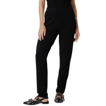 Calça Feminina Seiki Texturizada Reta Preta - 450188 Calça Feminina Seiki Texturizada Reta Preta - 450188