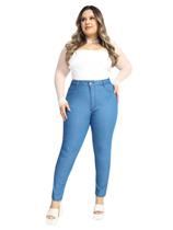 Calça Feminina Skinny Biotipo Jeans Midi Plus Size - 29196 Calça Feminina Skinny Biotipo Jeans Midi Plus Size - 29196