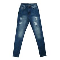 Calça Feminina Skinny Destroyed