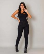 Calça Feminina Skinny Hot Fair Extreme Power Básica Preta