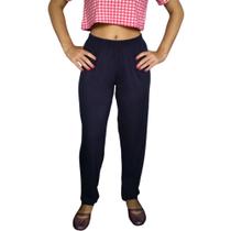 Calça Feminina Soltinha Elástico Lisa Viscolycra Pp ao Plus Size