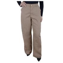 Calça Feminina Specific Wide Leg Marrom Claro - 22970 Calça Feminina Specific Wide Leg Marrom Claro - 22970
