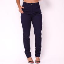 Calça Feminina Tecido Jeans com Elastano Modelo Skinny Hot Pant
