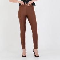 Calça Feminina Tecido Prada Cintura Alta Lipo Modeladora