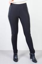 Calça feminina térmica detalhe em material sintético 80482