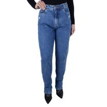 Calça Feminina Tharog Jeans Alongada Ray - TH1976JN Calça Feminina Tharog Jeans Alongada Ray - TH1976JN