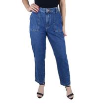 Calça Feminina Tharog Jeans Mom - 1984 Calça Feminina Tharog Jeans Mom - 1984