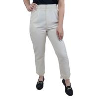 Calça Feminina Tharog Social Linho Bege - TH1829
