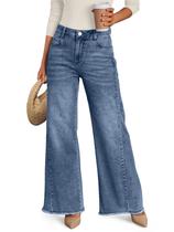 Calça Feminina Trendy Queen Pantalona Azul Confortável Calça Feminina Trendy Queen Pantalona Azul Confortável
