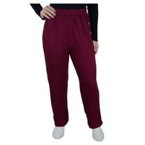Calça Feminina Trilhos Urbanos Reta Bordô - 3119 Calça Feminina Trilhos Urbanos Reta Bordô - 3119