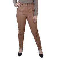 Calça Feminina Trimix Montaria Marrom Chocolate - 51041