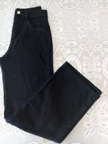 Calça Feminina Wad Leg preta Calça Feminina Wad Leg preta