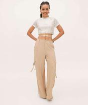 Calça Feminina Wide Leg Cargo Marisa-49002