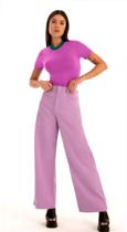 Calça feminina Wide leg