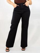 Calça Feminina Wide Leg Com Elastano Anticorpus 14283