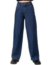 Calça Feminina Wide Leg Jeans Infantil Menina Juvenil