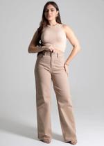 Calça Feminina Wide Leg Sawary 277558 Calça Feminina Wide Leg Sawary 277558