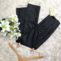 Calça Feminina ZR material sintético Cintura Alta 8436 DOUTORAS MODAS