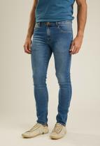 Calça Fit Jeans Médio