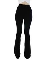 Calça Flare Bandagem Preta Feminina - GG Calça Flare Bandagem Preta Feminina - GG