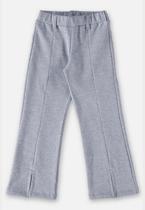 Calça Flare Básica em Molecotton Infantil Menina Up Baby