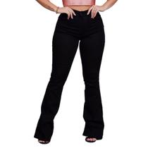 Calça Flare Cintura Alta Levanta Bumbum RI19 - 77290 Calça Flare Cintura Alta Levanta Bumbum RI19 - 77290