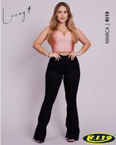 Calça Flare Cintura Alta Levanta Bumbum Ri19 L290