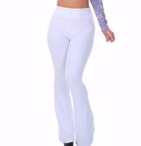 Calça Flare Colmeia com Bolso - Conforto e Estilo para Todas as Ocasiões