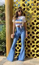 Calça flare