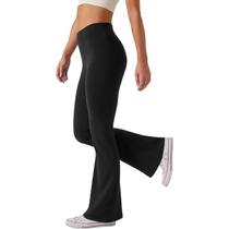 Calça Flare Feminina Cintura Alta Legging Suplex Leguin
