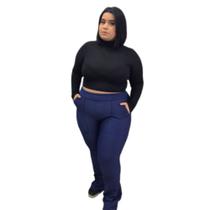 Calça Flare Jaquard Calça Flare Jaquard