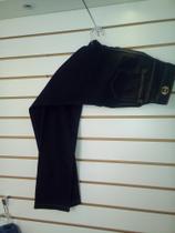 Calça flare jeans escuro