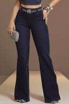 Calça Flare Jeans Feminina Pitbull Lançamento Ref 86719