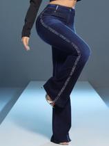 Calça Flare Modeladora Personalizada Pit Bull Jeans 86183