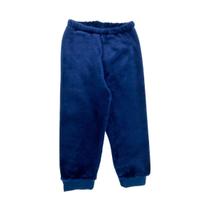 Calça Fleece Avulsa Lisa Peluciada Infantil Bebê Quentinha - Fofotinhos