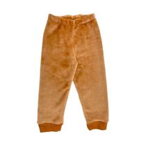 Calça Fleece Avulsa Lisa Peluciada Infantil Bebê Quentinha