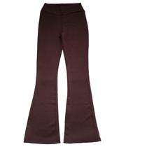 Calça flete em tecido cós alto Calça flete em tecido cós alto