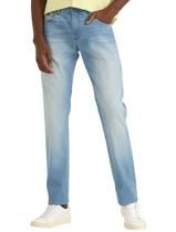 Calça Forum Jeans Masculina Slim Paul Indigo Washed Attrition Clara