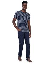 Calça Forum Sarja Masculina Slim Paul Escura