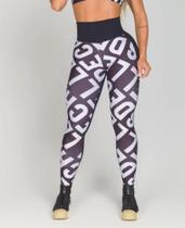 Calça Fuseau com Cós Anatômico, Estampa De Chelles