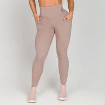 Calça Fuseau De Chelles com Bolsos Laterais, Suplex. M, Rafia