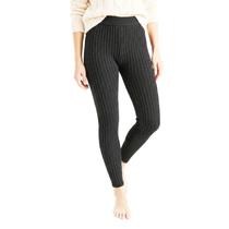 Calça Fusô Tricô Canelado Lã Segunda Pele Legging Quentinha Tricot Inverno