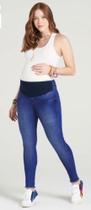 Calça Gestante Com Elastano Jeans