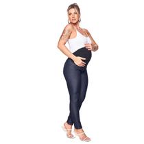 Calça Gestante Jeans Para Gravida Skinny Plus Size Maternidade