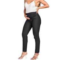 Calça Gestante Jeans Para Gravida Skinny Plus Size Maternidade